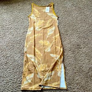 Reversible mid length slip dress